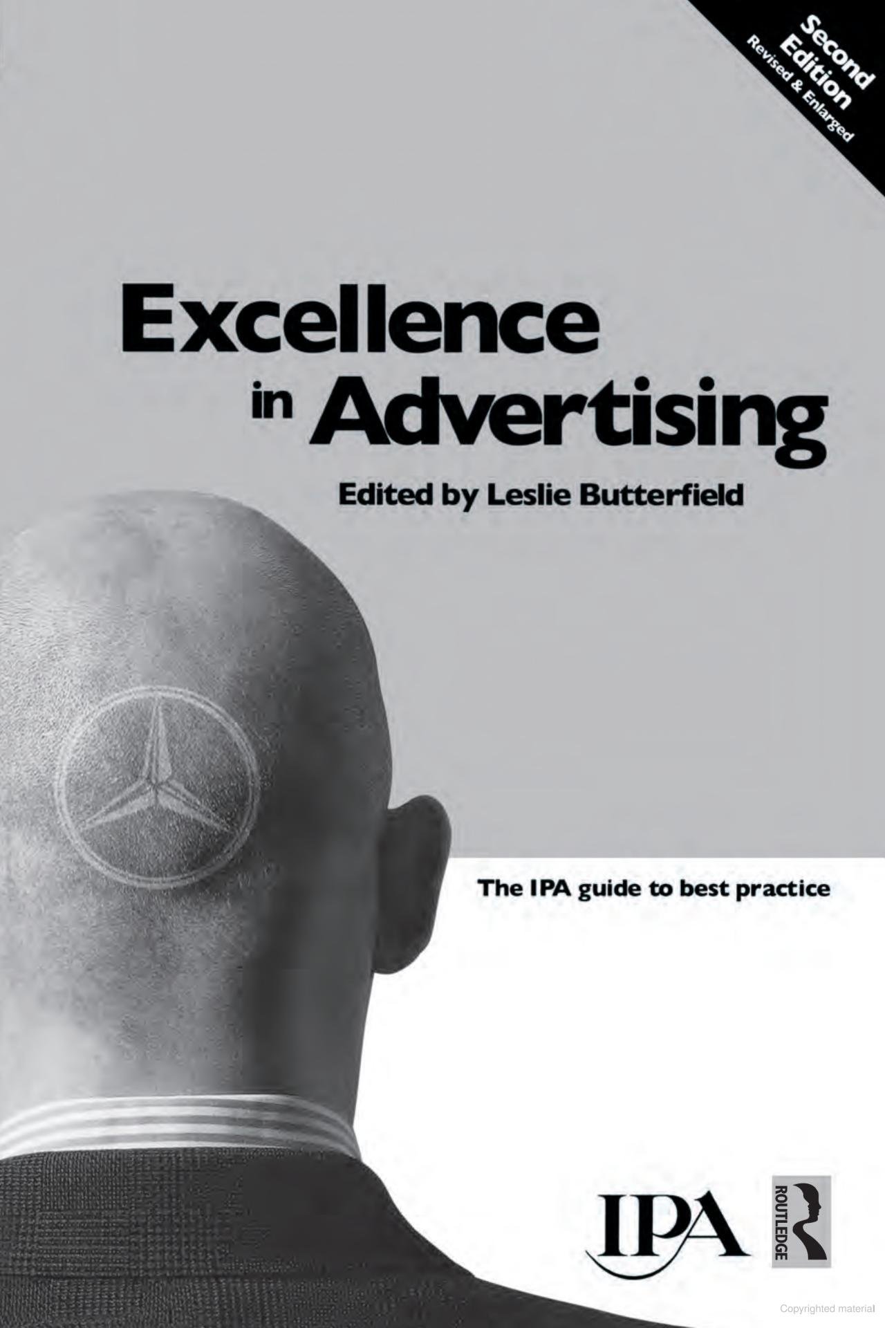 Excellence in Advertising: The IPA guide to best practice