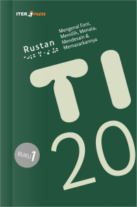 Image of Tipografi 2023 Buku 1: Mengenal font, memilih, menata, mendesain & memasarkannya